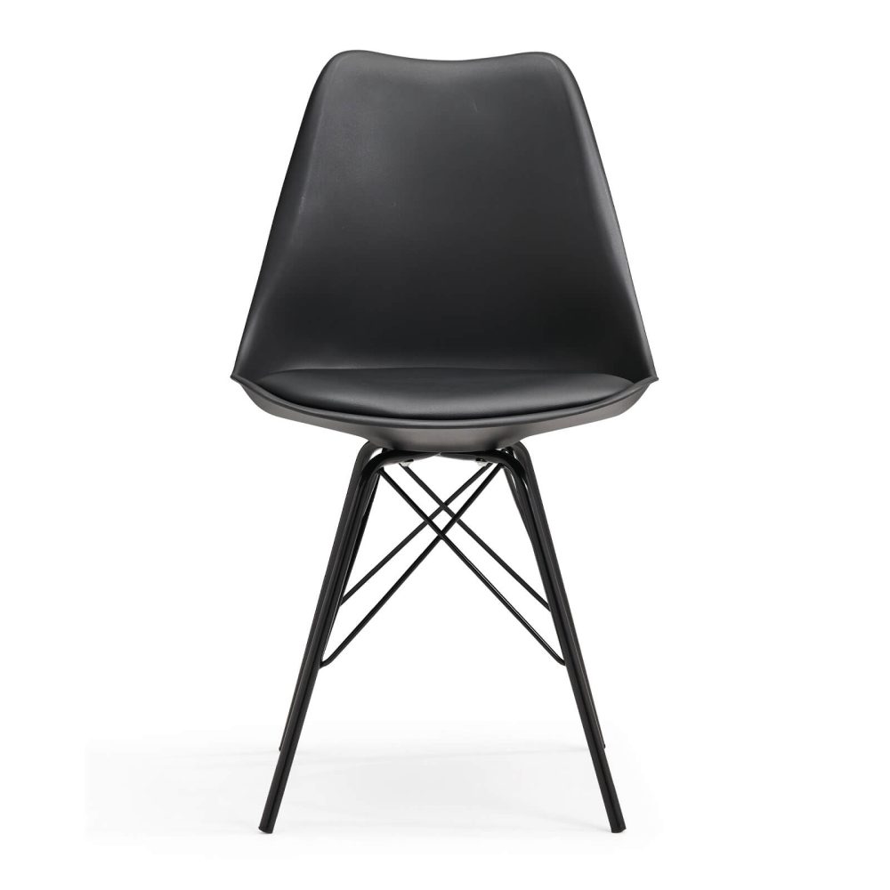 Laxus Chair, Black Legs