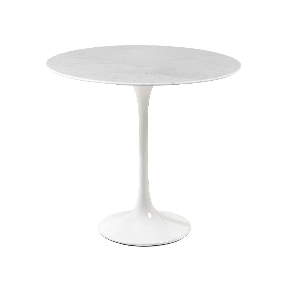 tulip-side-table-carrara-front